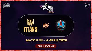 NCL S4 - Match 33 - The Titans vs Cricplus Academy || NNDYM Cricket League 2026 screenshot 4