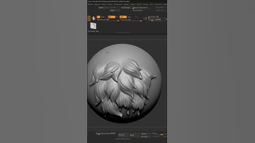 Free fur stylized brush for ZBrush #3d #zbrush #stylizedfurbrush  #3dprinting