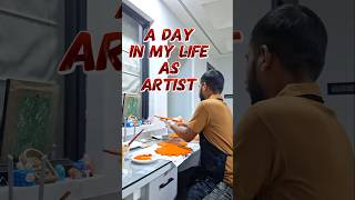 A day in my life as an artist #artvlog #minivlog #humkreative #shortvideo #trending