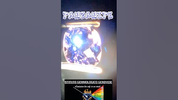 Tanzanite Dynamite! Microscope Detonation. #gemology