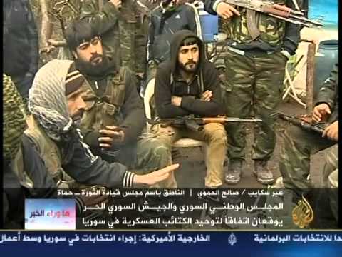 مداخلة الاخ صالح الحموي في برنامج ما وراء الخبر 13 3 2012