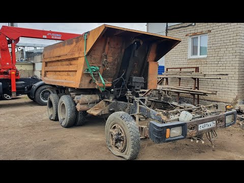 Восстановление камаза своими руками видео