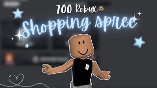 700 Robux shopping spree! - Roblox