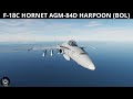 DCS: F-18C Hornet AGM-84D Harpoon (BOL MODE)