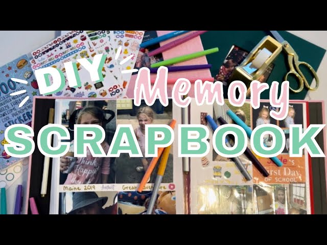 Memory Scrapbook: Making a Mini Scrapbook with your Kids