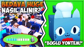 🎁 *BUGLU YÖNTEM* YENİ HUGE CHEF CAT ÜCRETSİZ NASIL ALINIR ? | Pet Simulator X | Roblox Türkçe