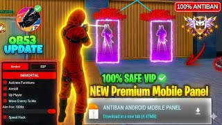 Free Fire Panel Mobile 🔥 FF Antiban Panel OB53 | Free Fire Hack New 😈 FF Injector 2026 | FF Panel screenshot 1