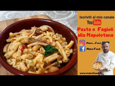 Pasta e Fagioli alla Napoletana Manu Food