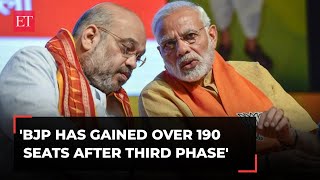 PM Modi has secured over 190 seats for BJP after phase 3 of LS polls: Amit Shah