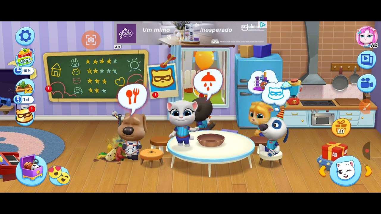 O hank bateu no Ginger e ficou de castigo