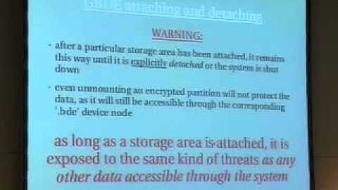 22C3  COMPLETE Hard Disk Encryption with FreeBSD