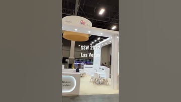 Exhibition booth @SSW 2022 in Las Vegas