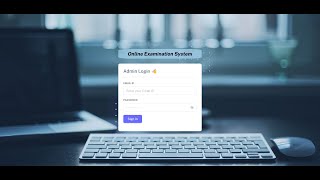 Online Examination System - Admin Panel screenshot 5