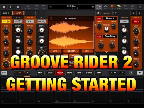 Groove Rider 2 Setting Up Getting Started OUT NOW Walkthrough For The IPad 