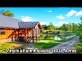 Virginia Farmhouses For Sale / 103+ Acres / Carriage Guest Suites / Virginia Land For Sale Central