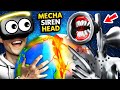 Creating MECHA SIREN HEAD WORLD In VR GOD SIMULATOR (Deisim VR Funny Gameplay)