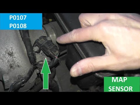 Map Sensor P0107 and P0108 | How to Test and Replace