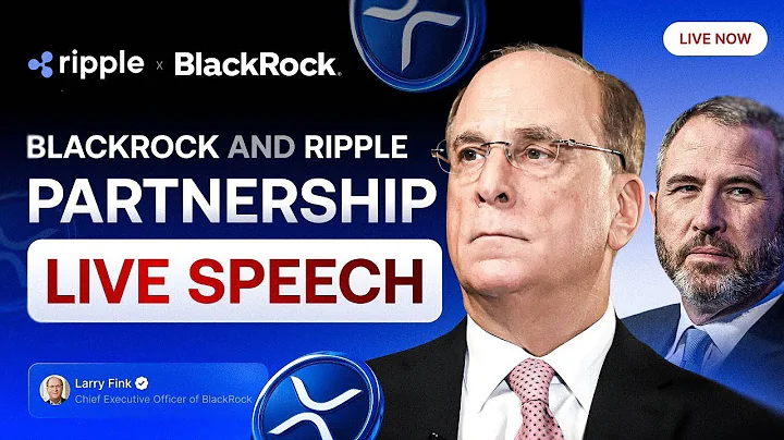 LIVE: BlackRock confirms partnership with Ripple! This Speech Is a Game Changer for XRP!
