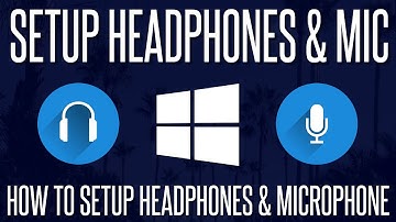 Hoe u een hoofdtelefoon en microfoon instelt in Windows 10 en 11