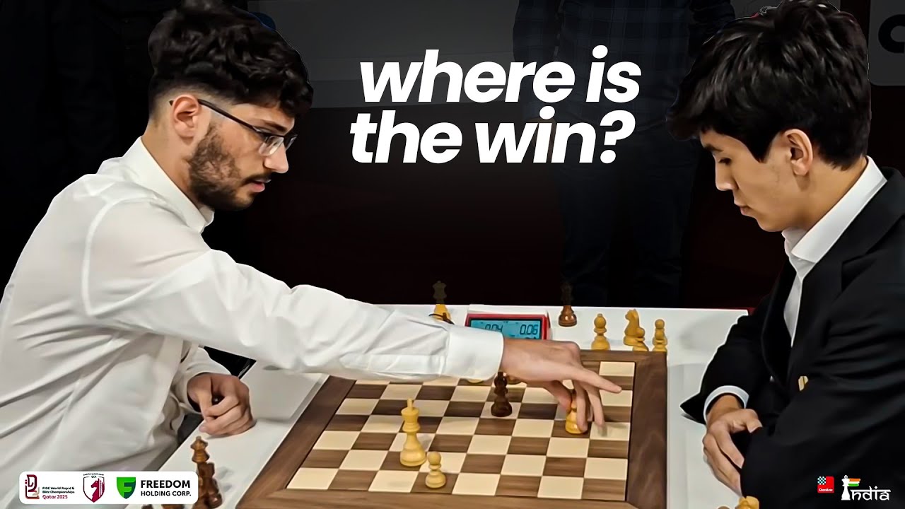 Alireza couldn't believe he didn't win this | Alireza Firouzja vs Javokhir Sindarov