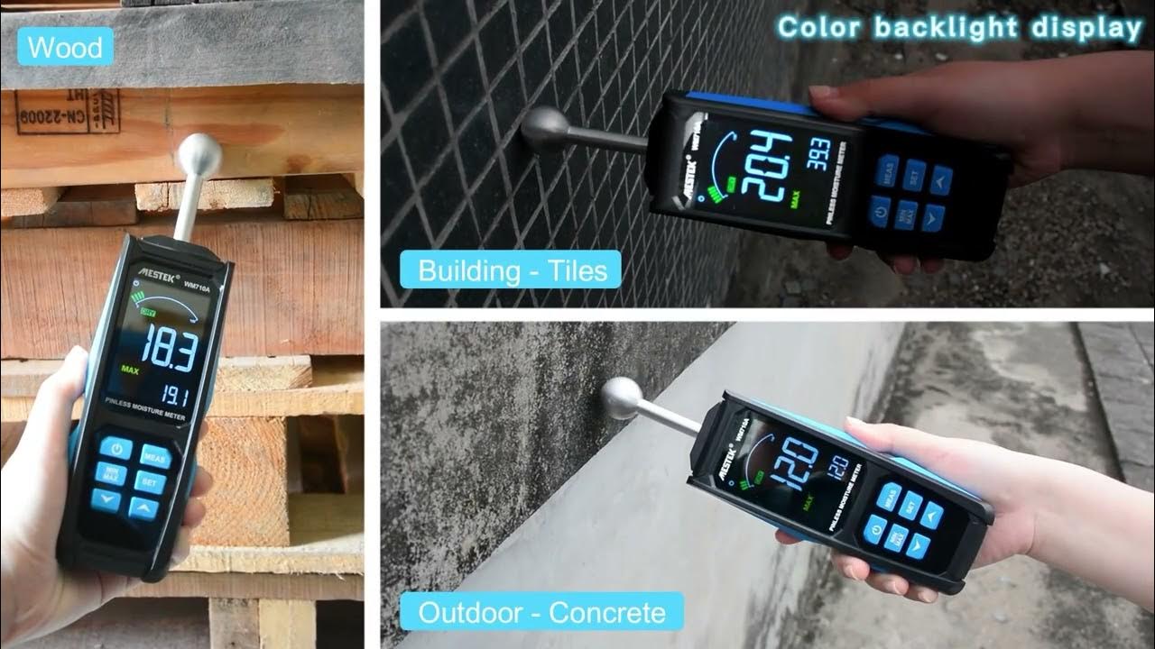 WM710A W710A Digital Spherical Contact Wall Flooring Wood Moisture