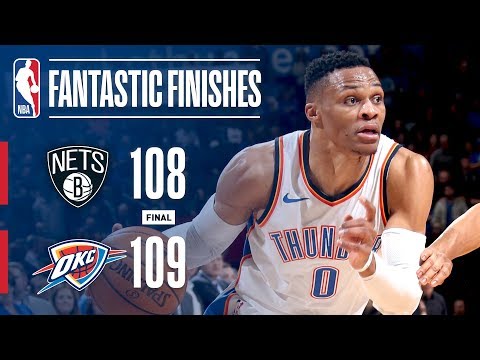 Best Plays From Crunchtime: Brooklyn Nets vs Oklahoma City Thunder