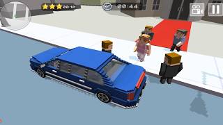 Blocky Security Hollywood Driver - HD Gameplay Video screenshot 2