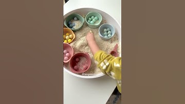 Try this simple colour sorting activity