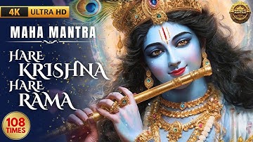 🕉️ Hare Krishna Hare Rama | हरे कृष्ण हरे राम | Maha Mantra 108 Times 🔱 Powerful Chanting for Peace