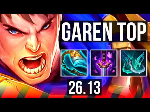 GAREN vs DARIUS (TOP) | NA Master | 26.13