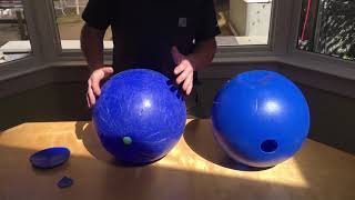 Jolly ball vs virtually indestructible ball