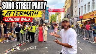London Walk | How Soho Streets Look After THIS Summer Street Party! [4K HDR] screenshot 3