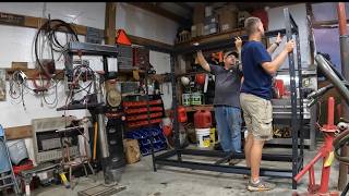 Shop Organization With Atlas 10,000 lb Shelving! Also What Landon’s Into Now.