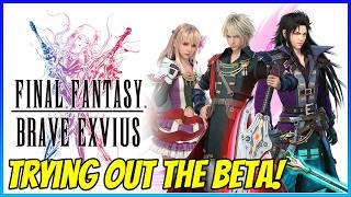 Trying out the FFBE Beta (It works!) Help playtest it! screenshot 4