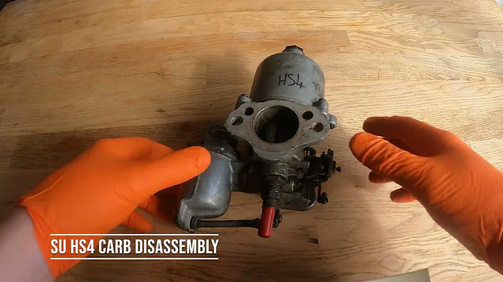 Classic Car SU HS4 Carb - How To Disassemble / Clean Carburettor