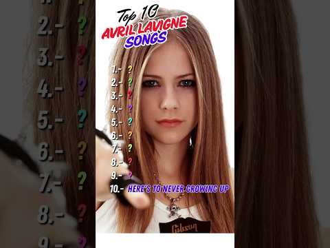 🎸 These Avril Lavigne Songs Changed Everything! 💔🎤 #Shorts