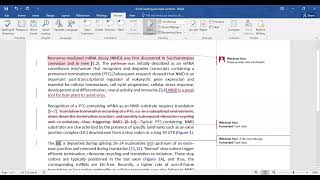 Track Change | Review in Word | Article Editing