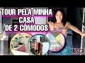 TOUR PELA MINHA CASA DE 2 CÔMODOS | KITNET