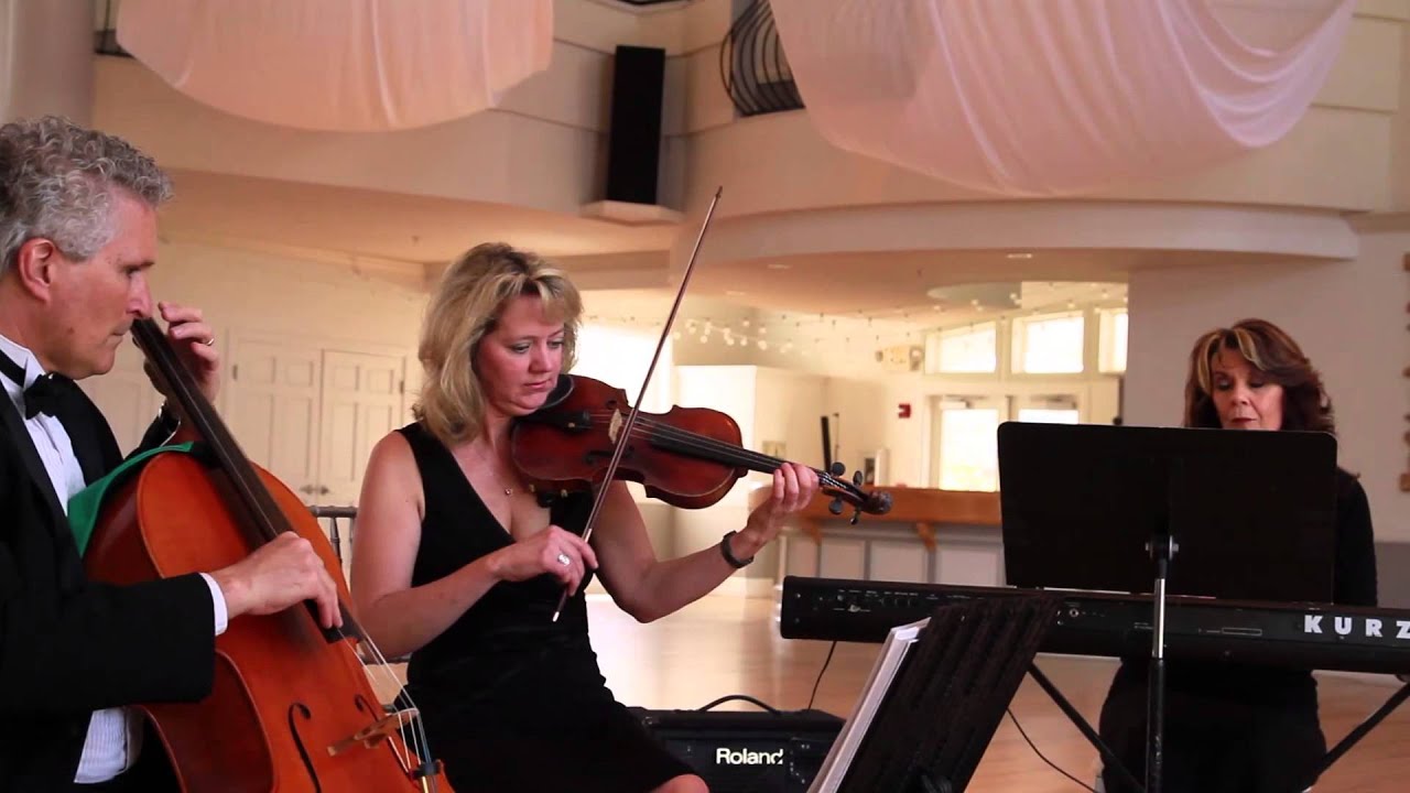Piano Trio with Violin and Cello Wedding Music Colorado Musicians