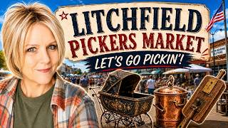 Litchfield Pickers Market - Antique Finds, Vintage Treasures, and A Mystery Item! Primitive Antiques