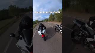 Yamaha R6 and CBR 600RR