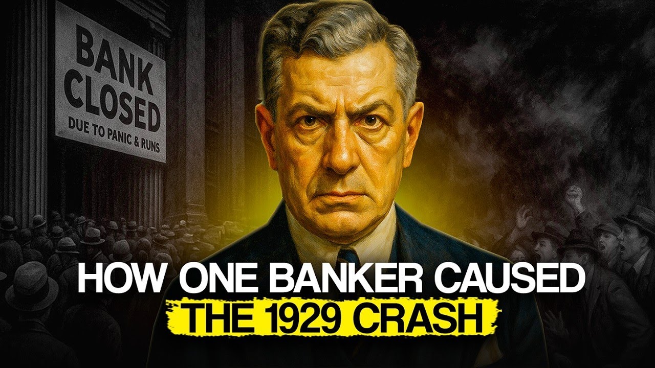 How One Banker Caused the 1929 Crash (And Got Away With It) - YouTube