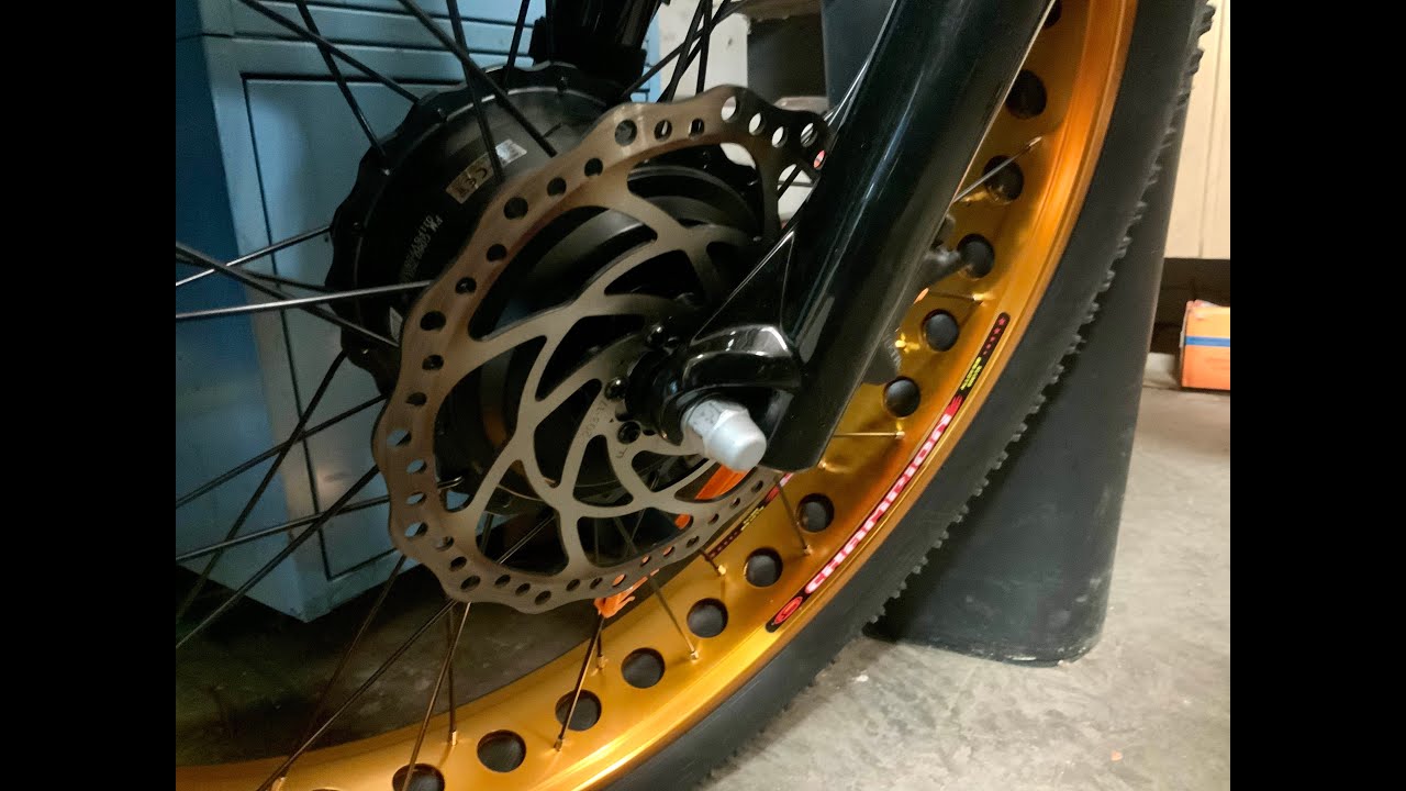 Breaking In (Bedding) the Disc Brakes, ECells Super Monarch Double