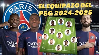 ASÍ SERÁ LA PLANTILLA DEL PSG 2024-2025 SIN MBAPPÉ