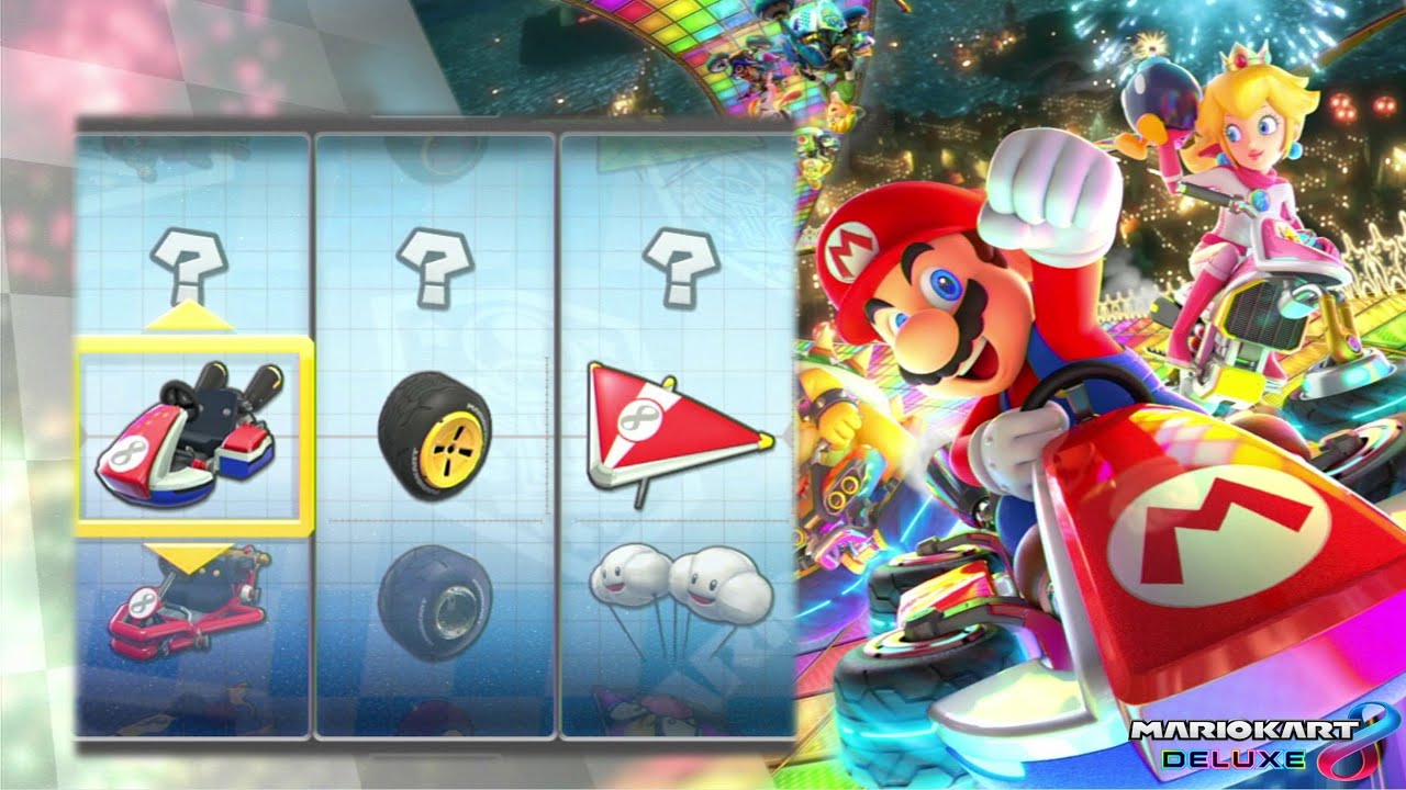 Mario Kart 8 Deluxe Alle Fahrzeugteile