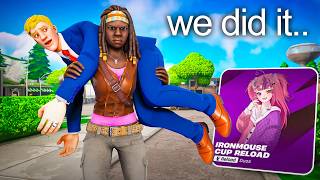 I Tried Winning a FREE SKIN With a RANDOM Duo Fill...