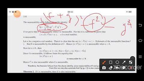Measure Theory Part 8 # Some important results of Measurable Function by Kamal Kumar