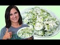 How to Make Creamy Cucumber Salad | Best Summer Side Dish Recipes | Well Done