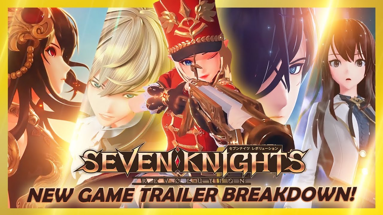 SEVEN KNIGHTS REVOLUTION OFFICIAL PROMO VIDEO BREAKDOWN! | Seven