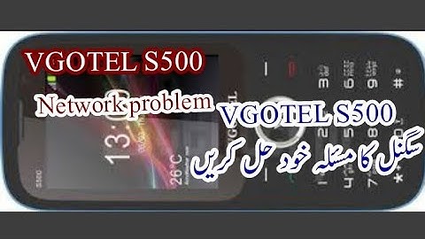 Vgotel S500 signal problem solved 💯💯💯